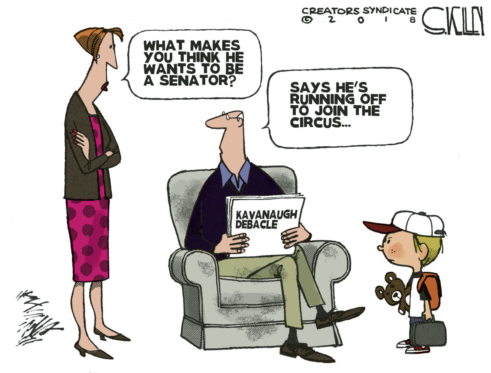 Wednesday cartoon